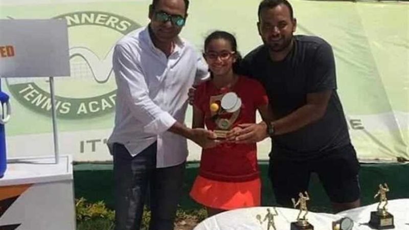 زينة تحرز لقب الجولة