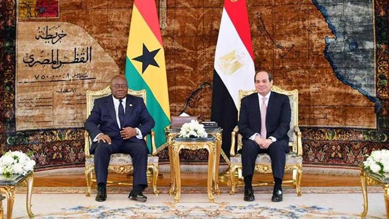 السيسي لرئيس غانا