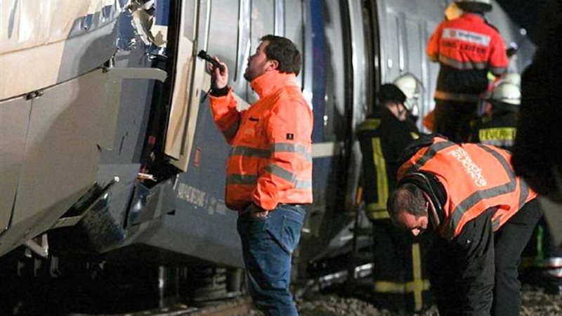 اصطدام مقاتلتين ألمانيتين