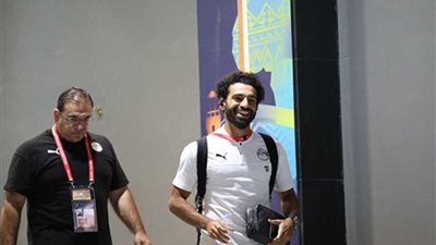 وصول المنتخب المصري لاستاد القاهرة