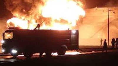 الدفاع المدني العراقي يسيطر على حريق معمل الكبريت في الموصل