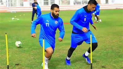 10 دقائق تدريبات خفيفة للاعبي الزمالك