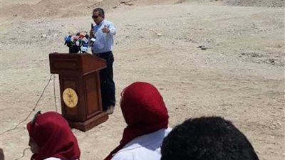 بالصور.. وزير الآثار يفتتح هرم اللاهون