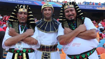 بالصور.. أجواء احتفالية قبل مباراة مصر والكونغو