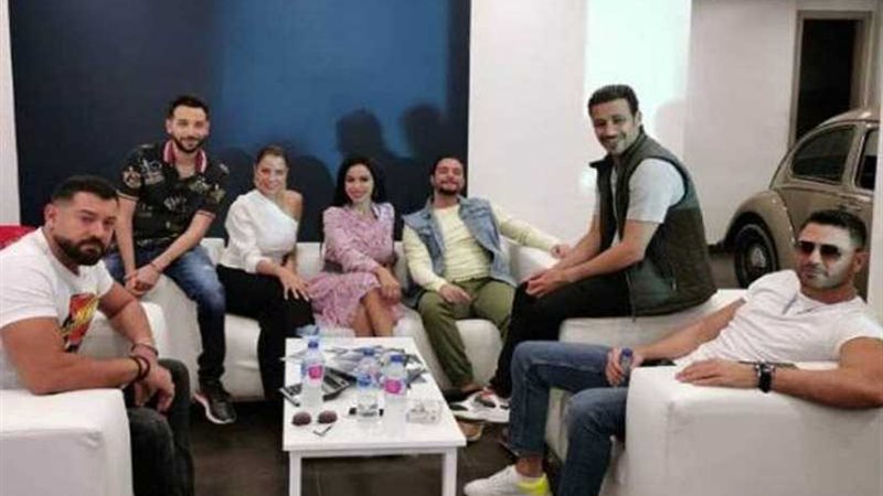 أحمد عز مع أبطال