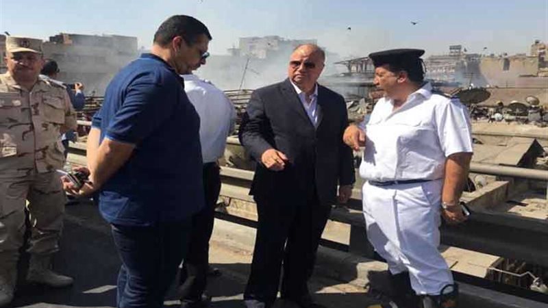 لا إصابات بحريق سوق