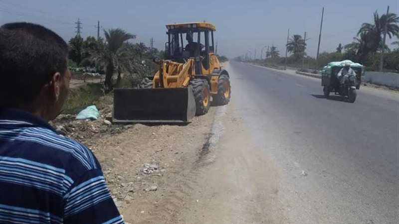 رفع 435 طن قمامة