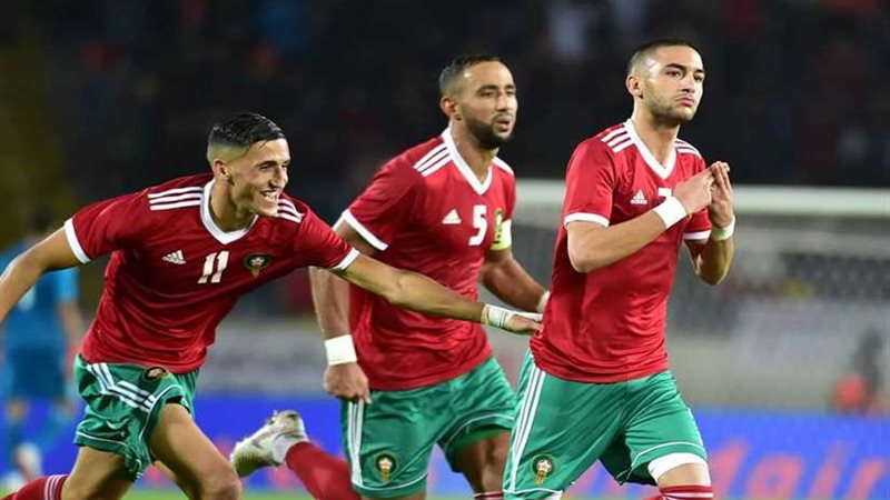 حكيم زياش يقود منتخب