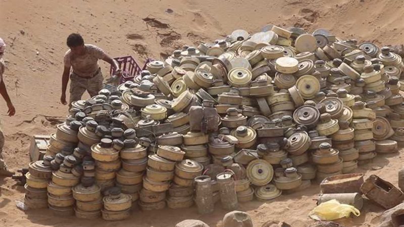 الجيش اليمني يتلف