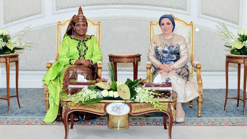 قرينة الرئيس السيسي: