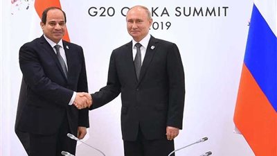 السيسي يلتقى بوتين على هامش قمة العشرين