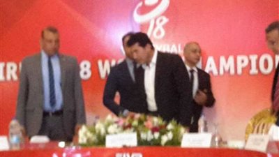 أشرف صبحي: بطولة العالم لناشئات الكرة الطائرة ستكون مبهرة مثلما حدث في أمم إفريقيا