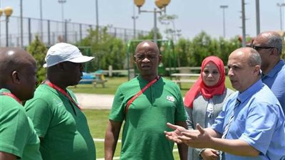 وفد رسمي من إيروسبورت للاطمئنان على بعثة منتخب جنوب إفريقيا