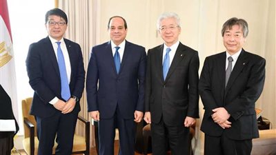 الرئيس السيسي يستقبل رئيس 