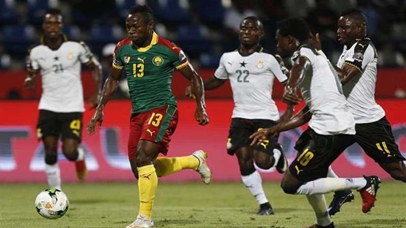 15 دقيقة.. غانا والكاميرون