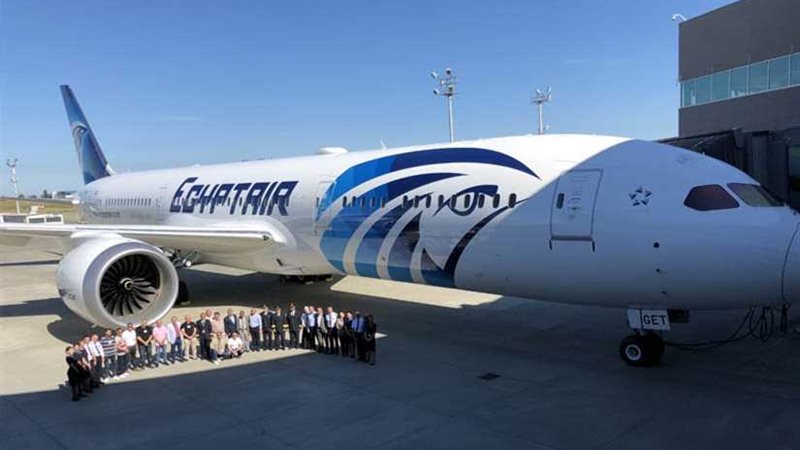 مصر للطيران تتسلم