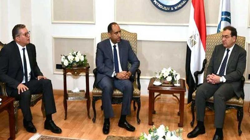 وزير البترول يبحث
