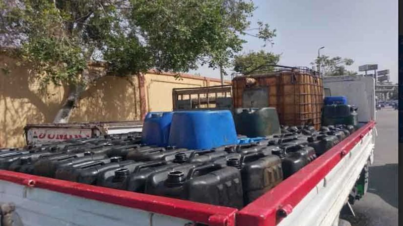 ضبط 6 آلاف لتر سولار