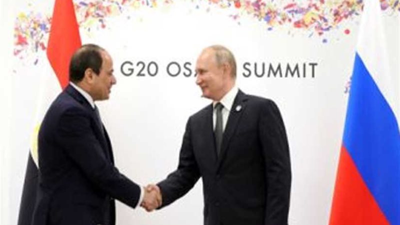 السيسي يلتقى بوتين