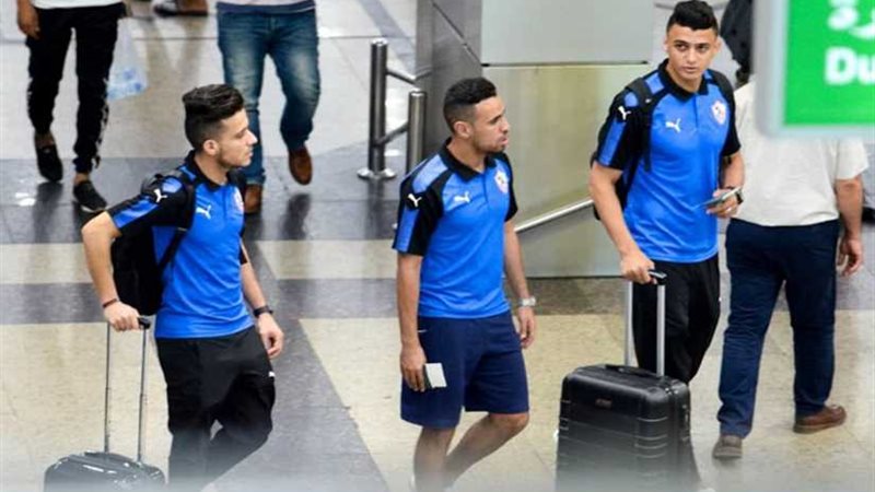 بعثة الزمالك تصل