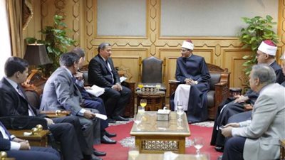 وكيل الأزهر يلتقي وفدا من أوزبكستان لبحث التعاون العلمي