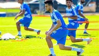 مصطفى فتحي يشارك في مران الزمالك