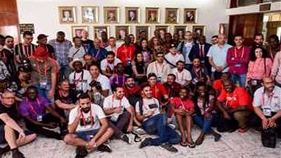 الإعلاميون الأجانب والعرب والأفارقة فى ضيافة النادى الأهلى