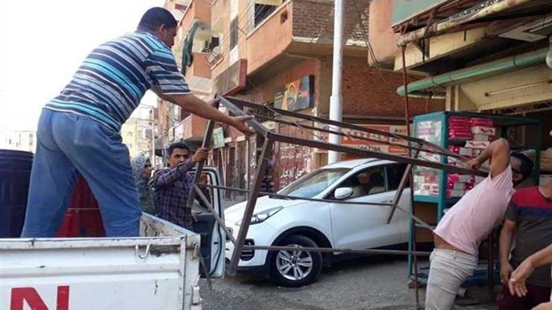 تحرير 99 محضر إشغال