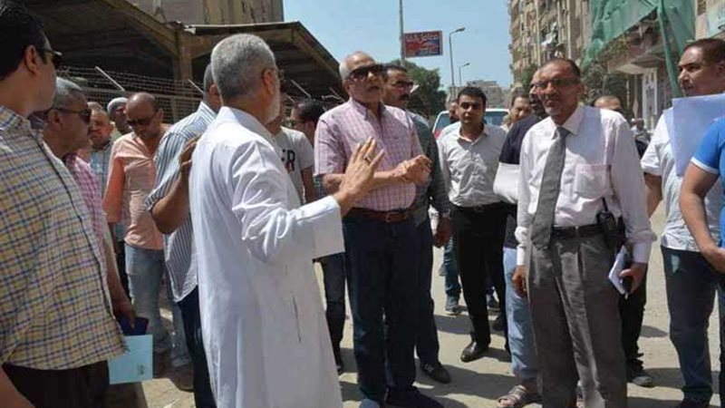 محافظ الجيزة : إخلاء