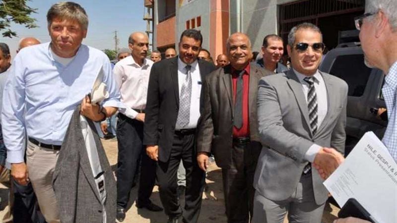 افتتاح مدرسة بكوم