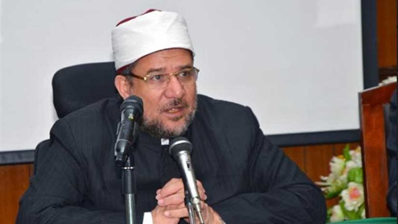 وزير الأوقاف: نماذج