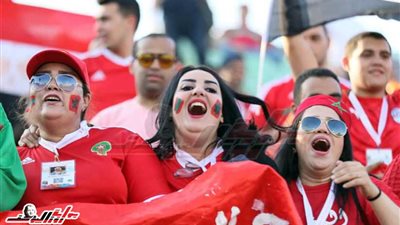 جماهير منتخب المغرب باستاد السلام