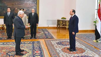 رؤساء الهيئات القضائية يؤدون القسم الدستورية أمام الرئيس