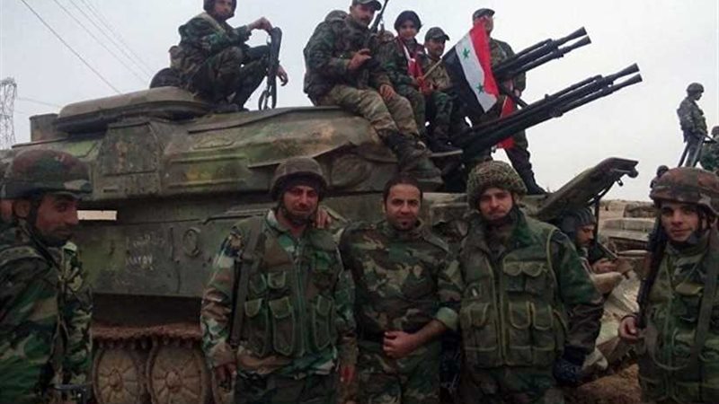 الجيش السوري يدمر