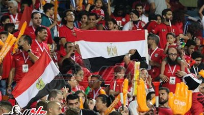 الجماهير المصرية تهتف لـ