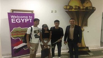 وصول أبناء رئيس 