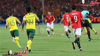 الشوط الأول لمنتخب مصر وجنوب إفريقيا (صور)