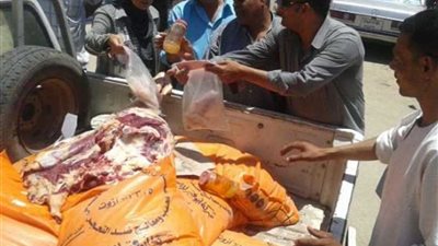 ضبط لحوم وأسماك منتهية الصلاحية بـ