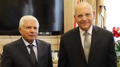 وزير العدل يهنئ رئيس مجلس القضاء الأعلي