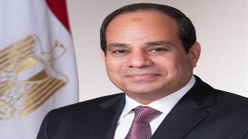 الرئيس السيسي يزيح