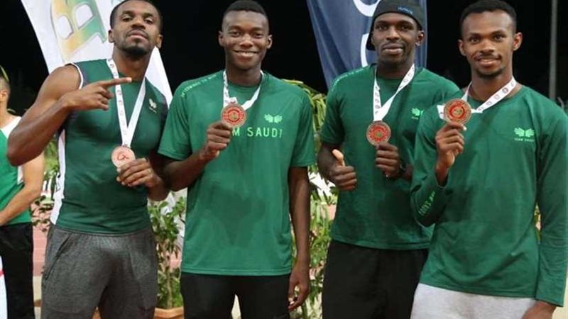 أخضر القوى ينهي مشاركته