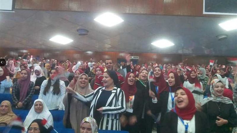 آداب بنها تحتفل بحصولها