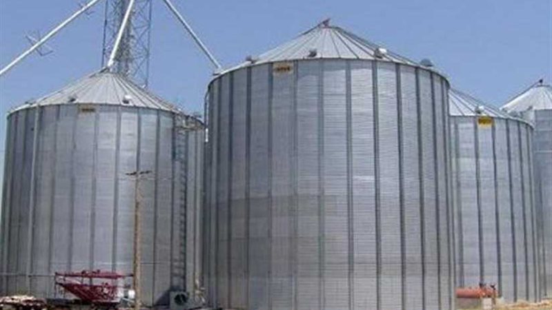 انهيار صومعة لتخزين