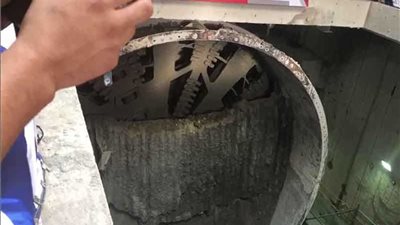 مدبولي يشهد دخول ماكينة الحفر العميق لمحطة 