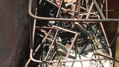 بالصور.. السيطرة على حريق بمستشفى التأمين الصحي ومدرسة ببنها