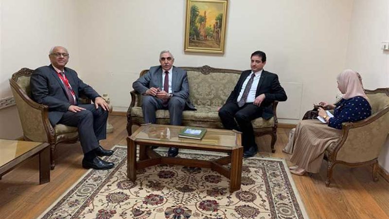 الدليمي يلتقي مسؤول