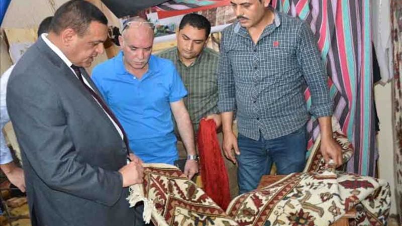 محافظ البحيرة يتفقد