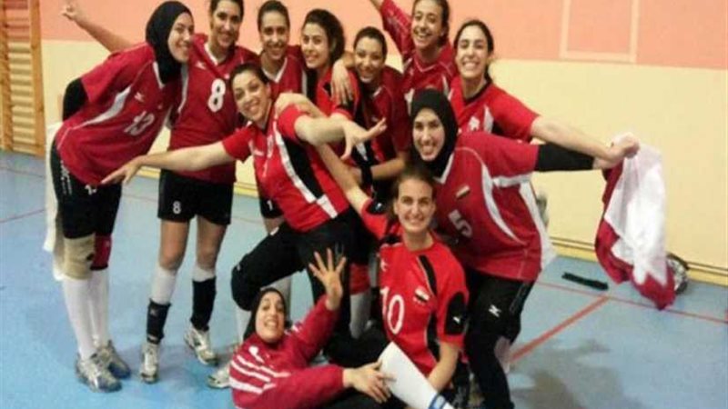 ناشئات اليد يواجهن