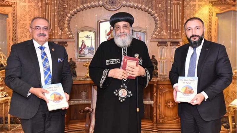 البابا تواضروس يستقبل