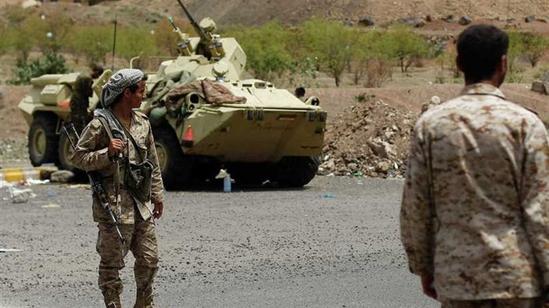 الجيش اليمني يتلف